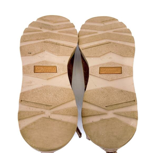 Dr Scholls Boots Women's Size 7.5 Tan Margo Manmade Lowtop Round Toe Foam Insole - Picture 7 of 8